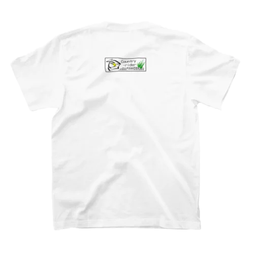 自然派ライダー2(白) Regular Fit T-Shirt