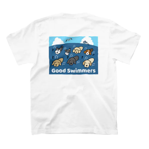 Good Swimmers（背面） Regular Fit T-Shirt