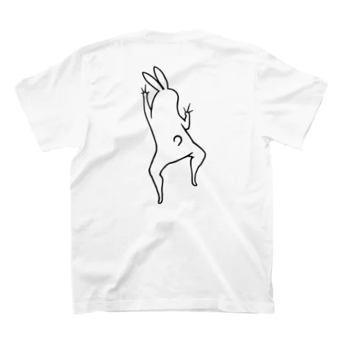 しがみつくうさぎ Regular Fit T-Shirt