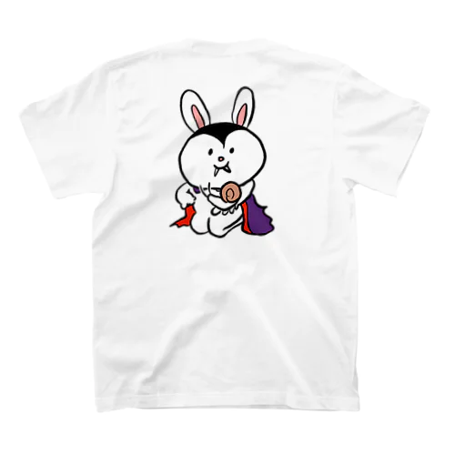 ドラキュラのうさぎとカタツムリ Regular Fit T-Shirt