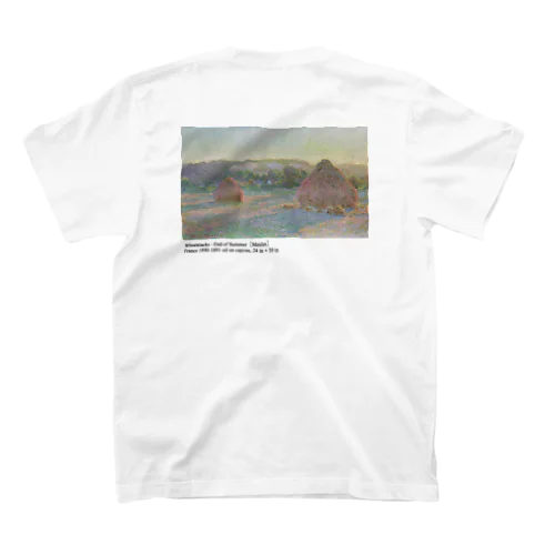 Claude Monet  スタンダードTシャツ