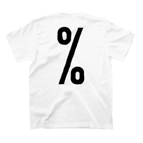 % スタンダードTシャツ