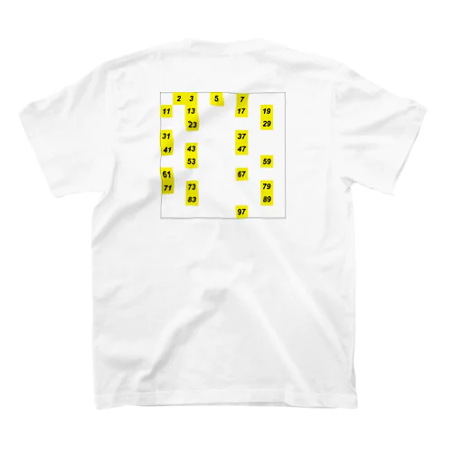 素数（1～100） スタンダードTシャツ