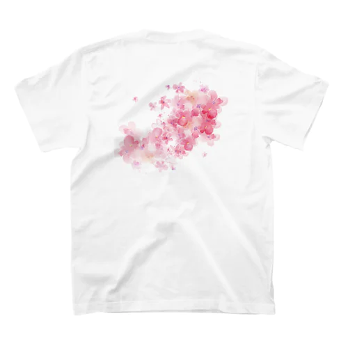 banned 桜 水墨画 スタンダードTシャツ