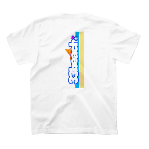 🌊🏖33beachTシャツ　エボシラインTシャツ　お昼寝 スタンダードTシャツ