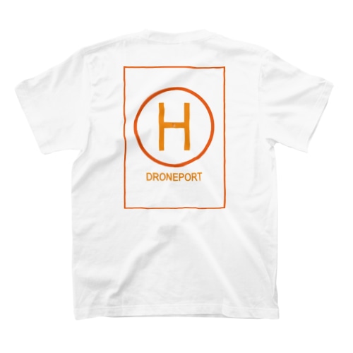 ドローンポートオレンジイエロー Regular Fit T-Shirt