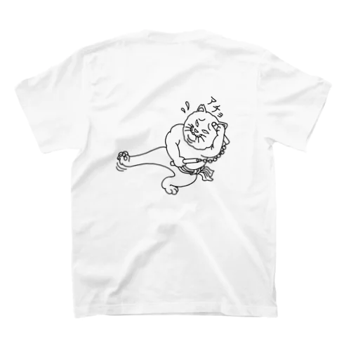 あちょ猫(黒) スタンダードTシャツ