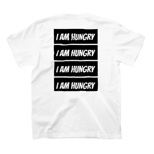 I AM HUNGRY ロゴ スタンダードTシャツ