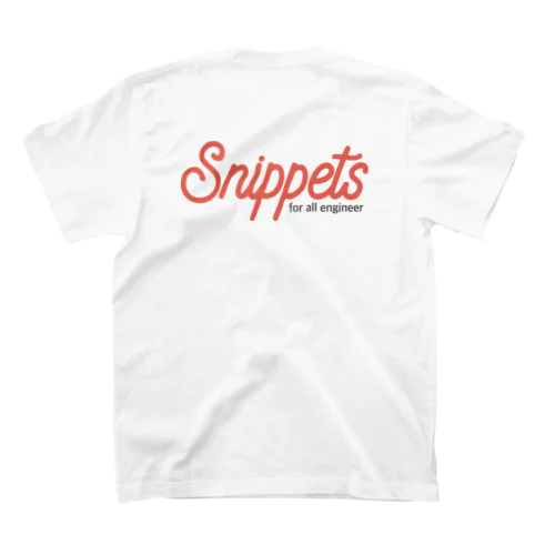 Snippets red スタンダードTシャツ