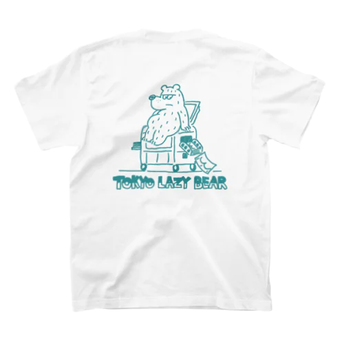 おしりプリントTokyo lazy bear スタンダードTシャツ