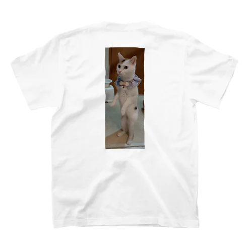 立ち猫華っち スタンダードTシャツ