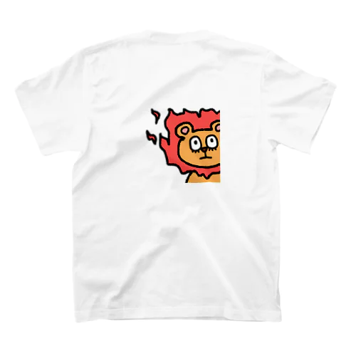 燃えるライオンくん！ Regular Fit T-Shirt