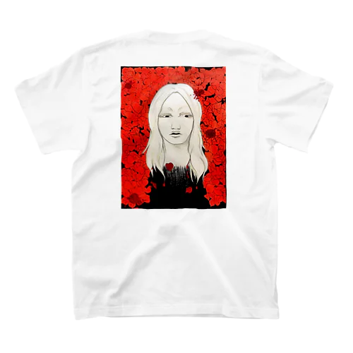 赤い女の子 Regular Fit T-Shirt