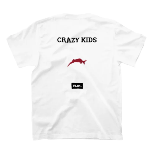 flip.crazy kids スタンダードTシャツ