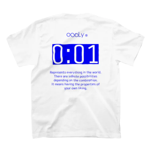 oooLy 001 t-shirt スタンダードTシャツ