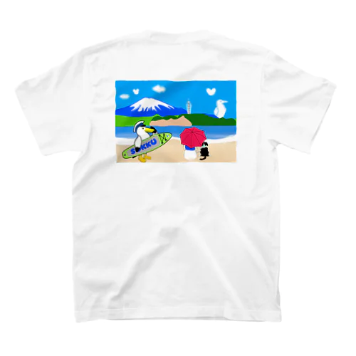 海辺でまったり パラソル Regular Fit T-Shirt