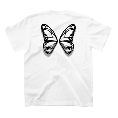 背中に蝶々 Regular Fit T-Shirt