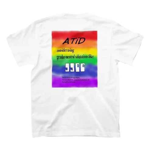 ATiD rainbow T-shirts スタンダードTシャツ