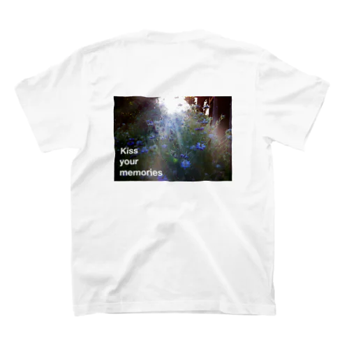 " Love in a mist "  back print スタンダードTシャツ