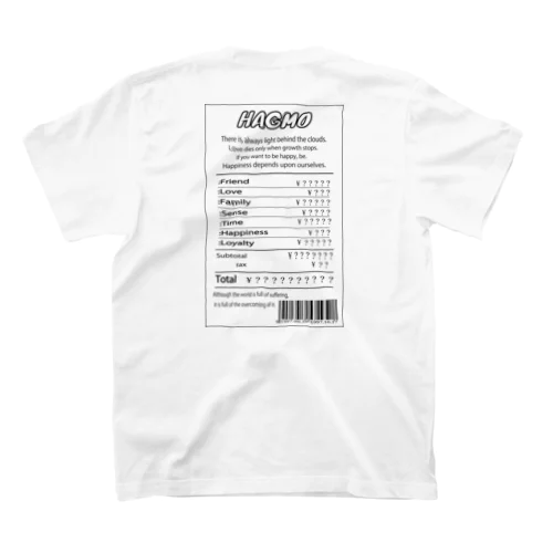 レシート Regular Fit T-Shirt