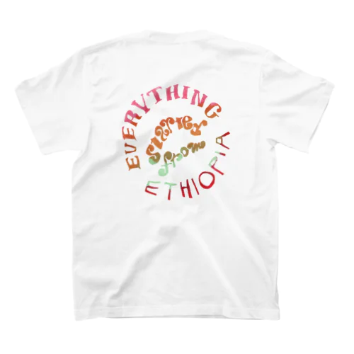 Everything started from ethiopia スタンダードTシャツ