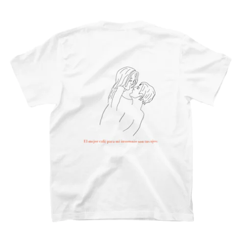 西語プリント 『あなたの瞳』 Regular Fit T-Shirt