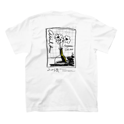 WILD FLOWER -WHITE- スタンダードTシャツ