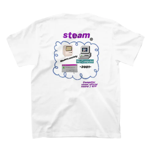 steam Regular Fit T-Shirt