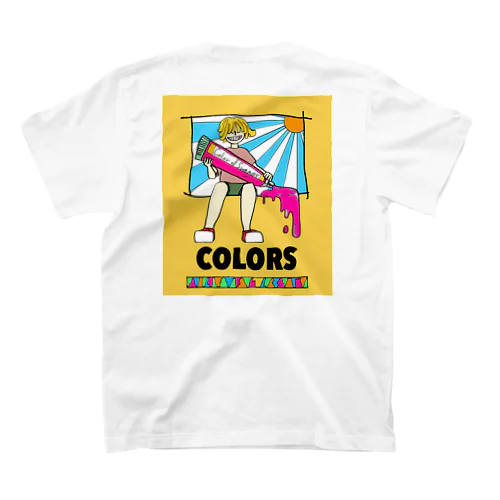 夏のインク（黄色） Regular Fit T-Shirt