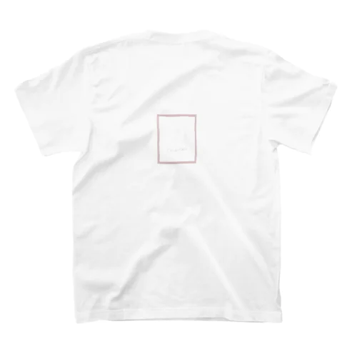 ピンクの線画🌷チューリップ Regular Fit T-Shirt