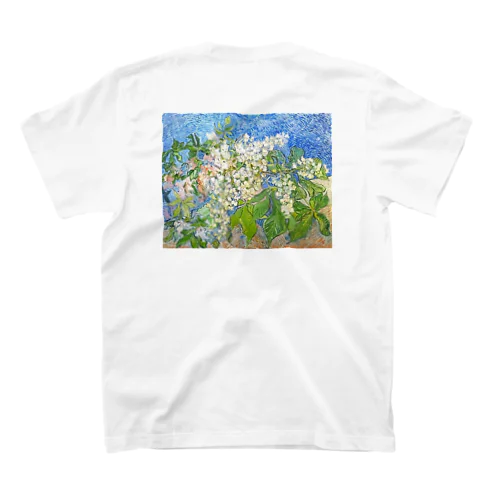 ゴッホ/花咲くマカロニの枝 Regular Fit T-Shirt