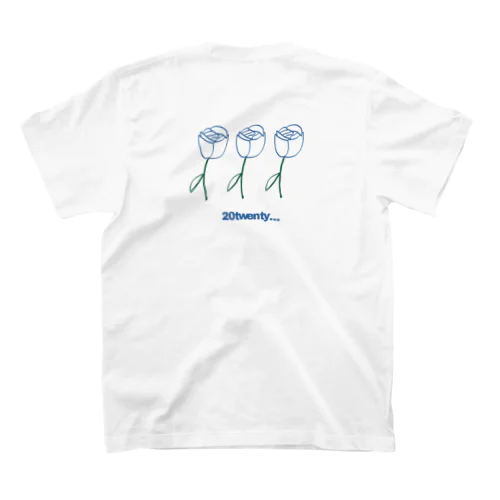 blue rose-t Regular Fit T-Shirt