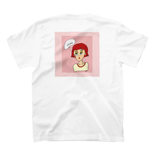 red hair girl Regular Fit T-Shirt