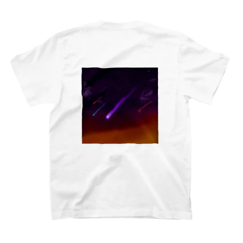 Into a vacant sky. バックプリント スタンダードTシャツ