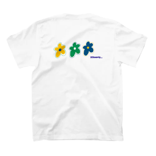 colorfully flower-t Regular Fit T-Shirt