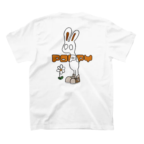 RABBIT POPPY スタンダードTシャツ