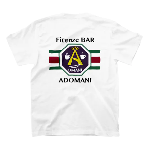 背面イタリアカラー　ロゴ スタンダードTシャツ