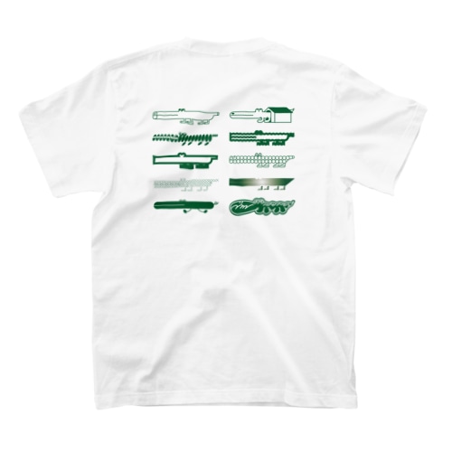 いろんなワニ Regular Fit T-Shirt