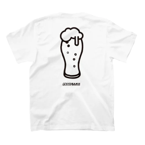 GOOD SAKE = グッと酒　ビール スタンダードTシャツ