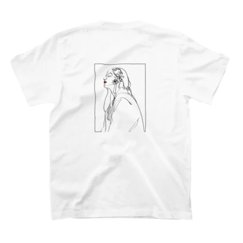 sedum[ロゴ無・バックプリント] Regular Fit T-Shirt