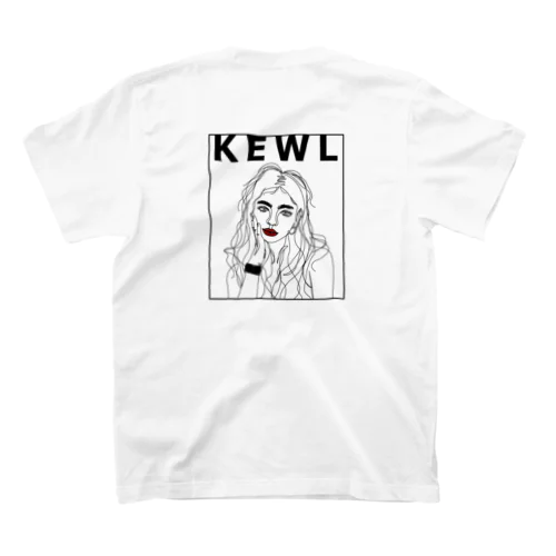 KEWL![バックプリント] スタンダードTシャツ