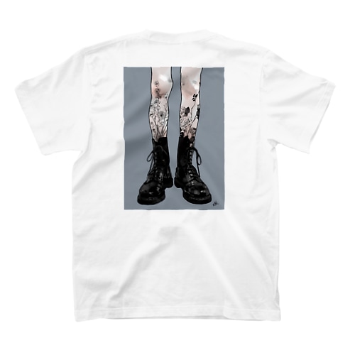 生け花（WHITE ） Regular Fit T-Shirt