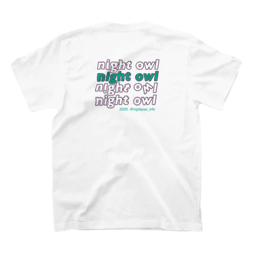 pop tee (purple & green) スタンダードTシャツ