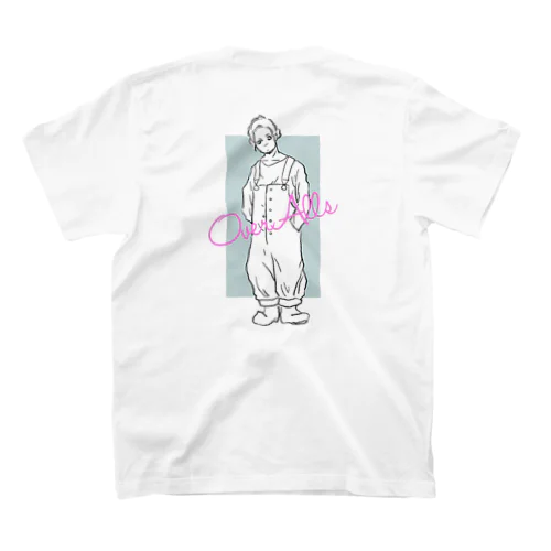オーバーオールさん【バックプリントT】 Regular Fit T-Shirt