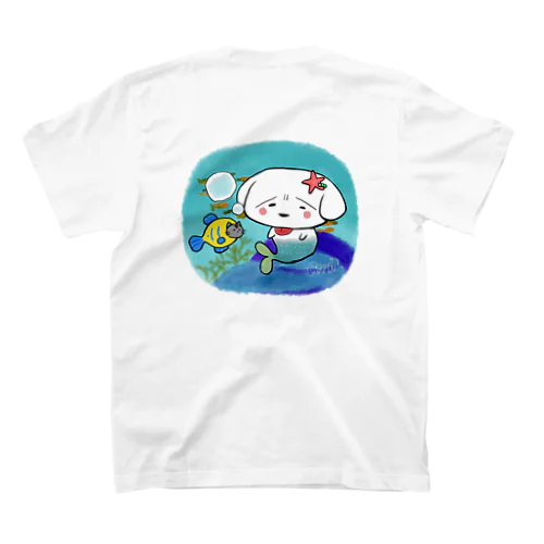 まめだいふくともなかTシャツ（人魚） Regular Fit T-Shirt