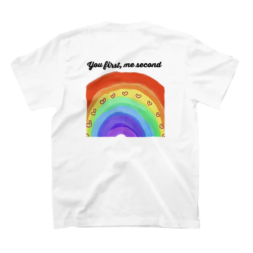 You first me second  スタンダードTシャツ