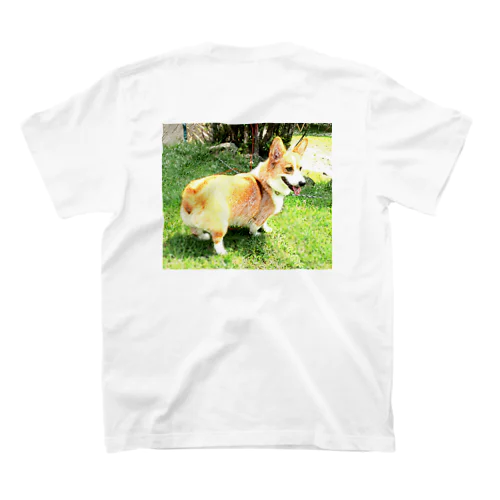 Corgi_hana_01 スタンダードTシャツ