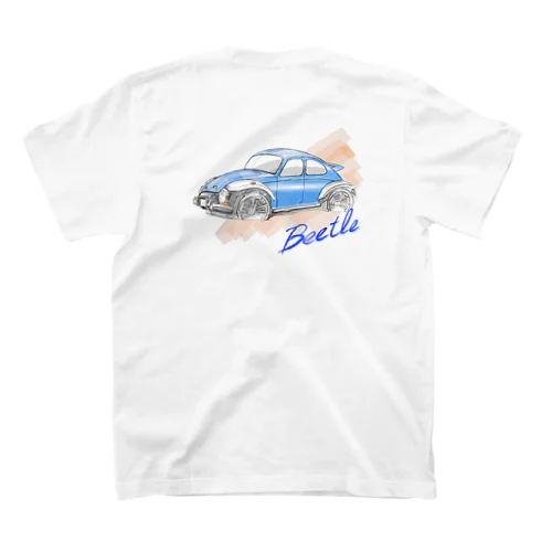 VW　カスタムビートルイラスト スタンダードTシャツ