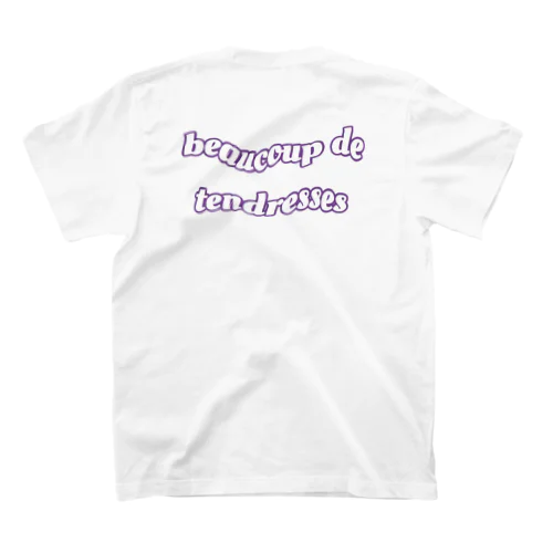 QicdC (beaucoup de tendresses) スタンダードTシャツ