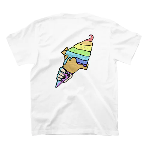 レインボーアイス🍦🌈 スタンダードTシャツ